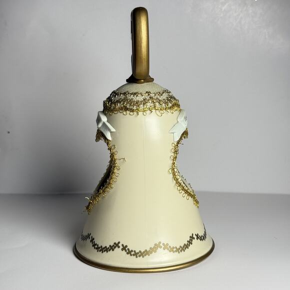 Vintage Enesco 50th Anniversary Bell Music Box Works Bin 2710(01) RARE, GIFT - Picture 8 of 11